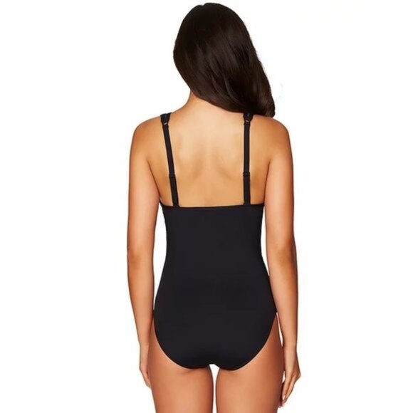 NWOT Sea Level Australia Spliced Plunge One-Piece Swimsuit - Picture 3 of 11